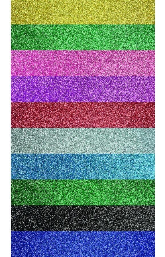 A4 ESPUMA AUTOADHESIVA GLITTER 10 COLORES TITANUM SERIE CRAFT-FUN